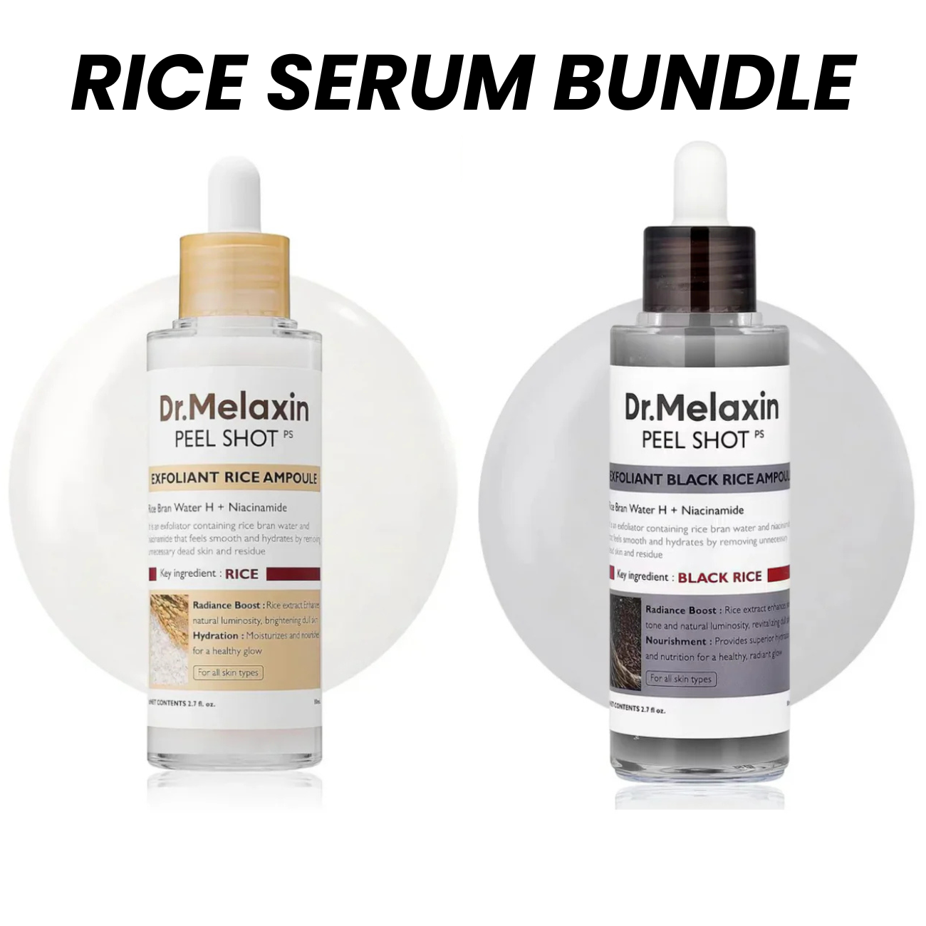 Rice Peel Glow-Serum Bundle